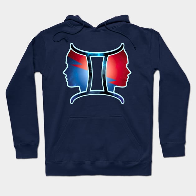 Gemini zodiac sign Symbol Hoodie by TMBTM